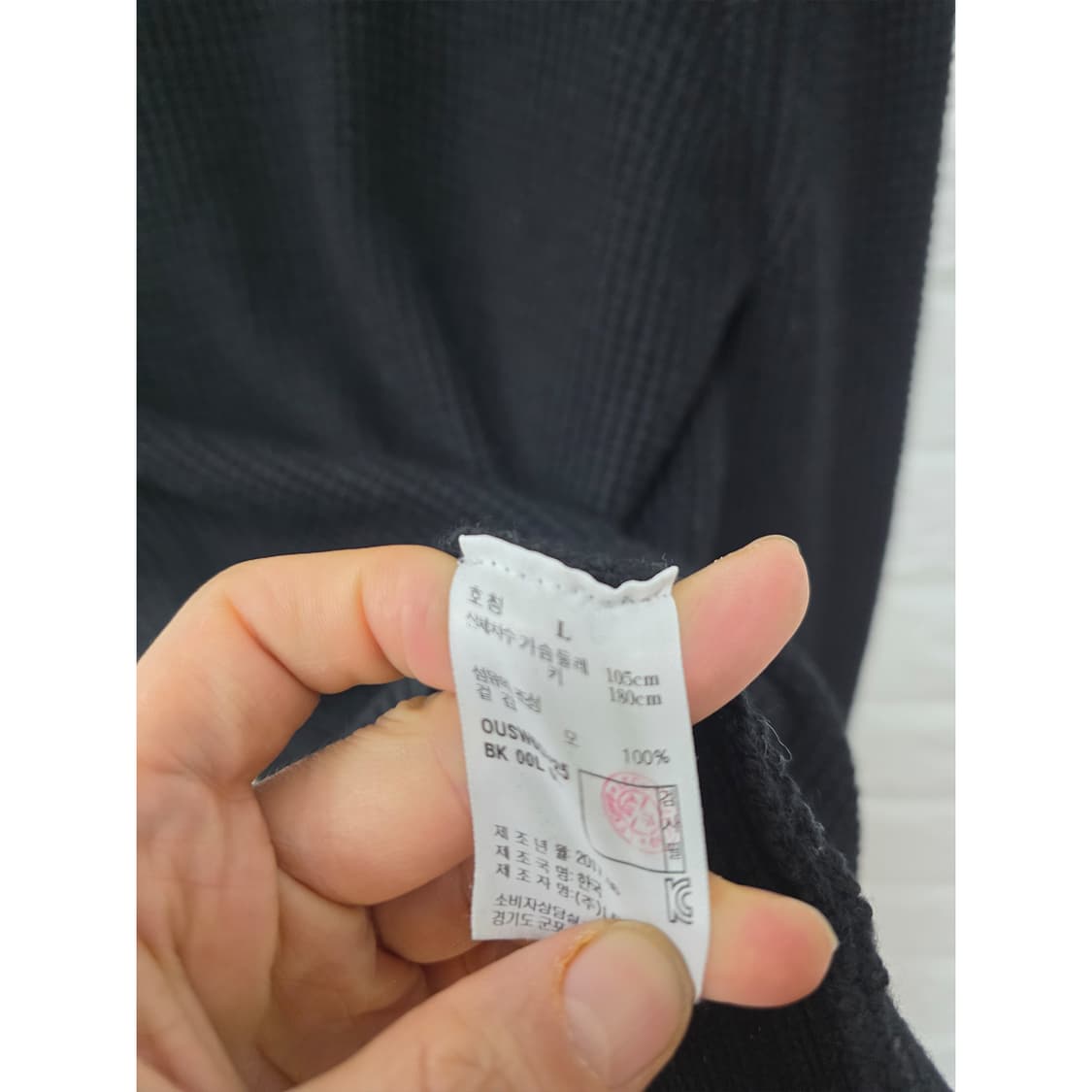 택포// 질스튜어트 블랙 터틀넥 니트 L 상품이미지3