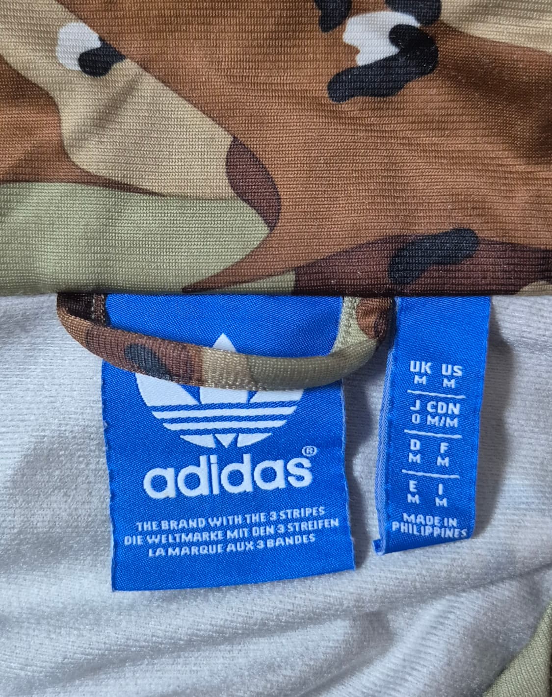 아디다스 파이어버드 카모 트랙탑 강동원 자켓 (M) 상품이미지2