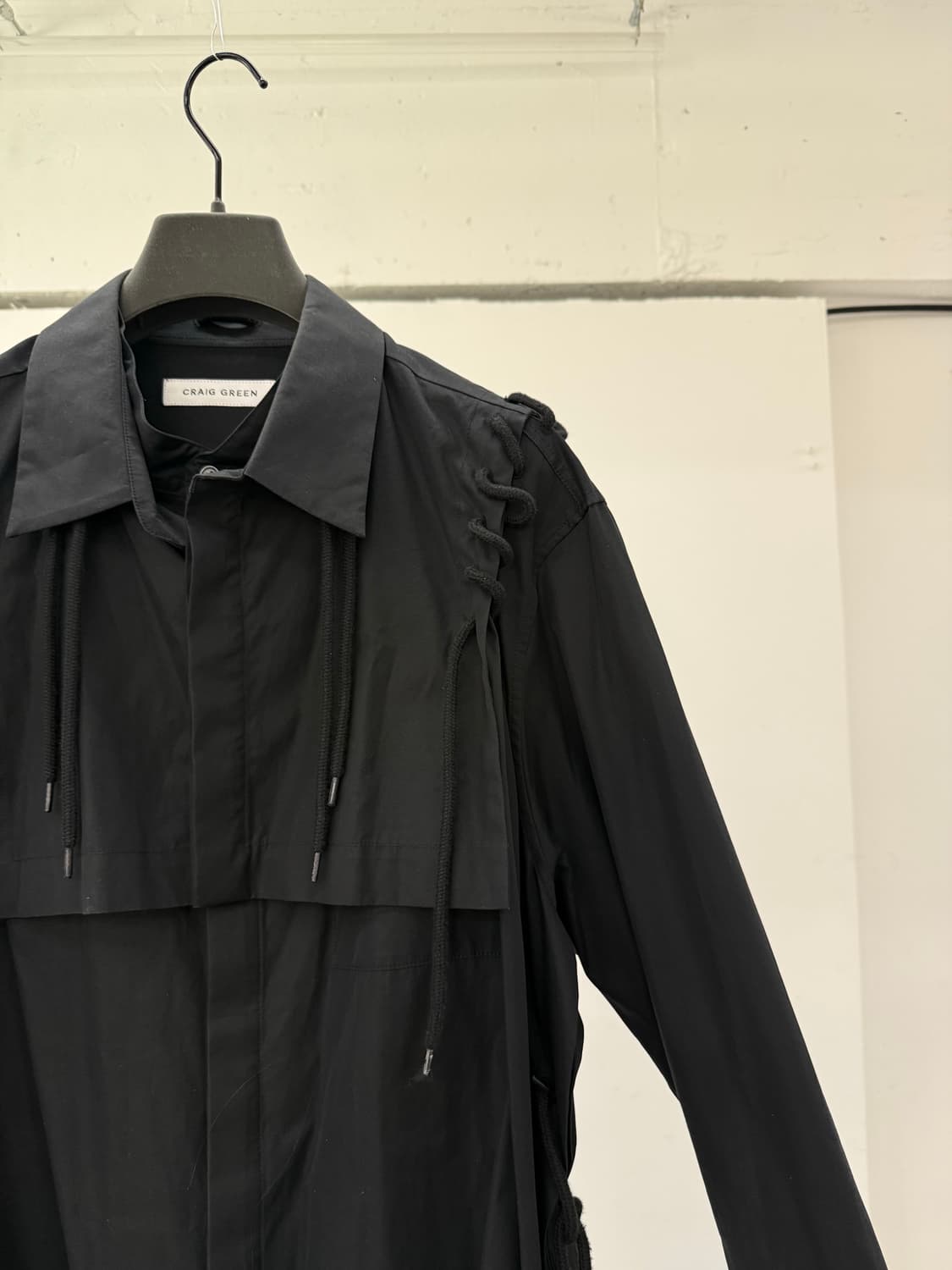 Craig green / black stringed shirt / M 상품이미지3