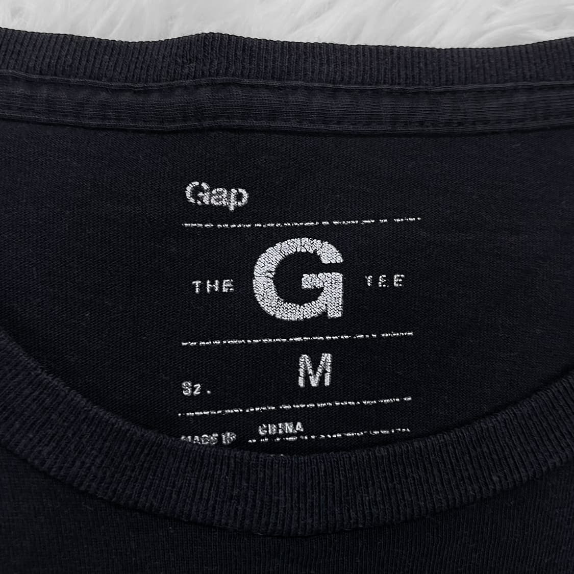 갭 GAP 스펠 로고 반팔티 네이비 상품이미지4