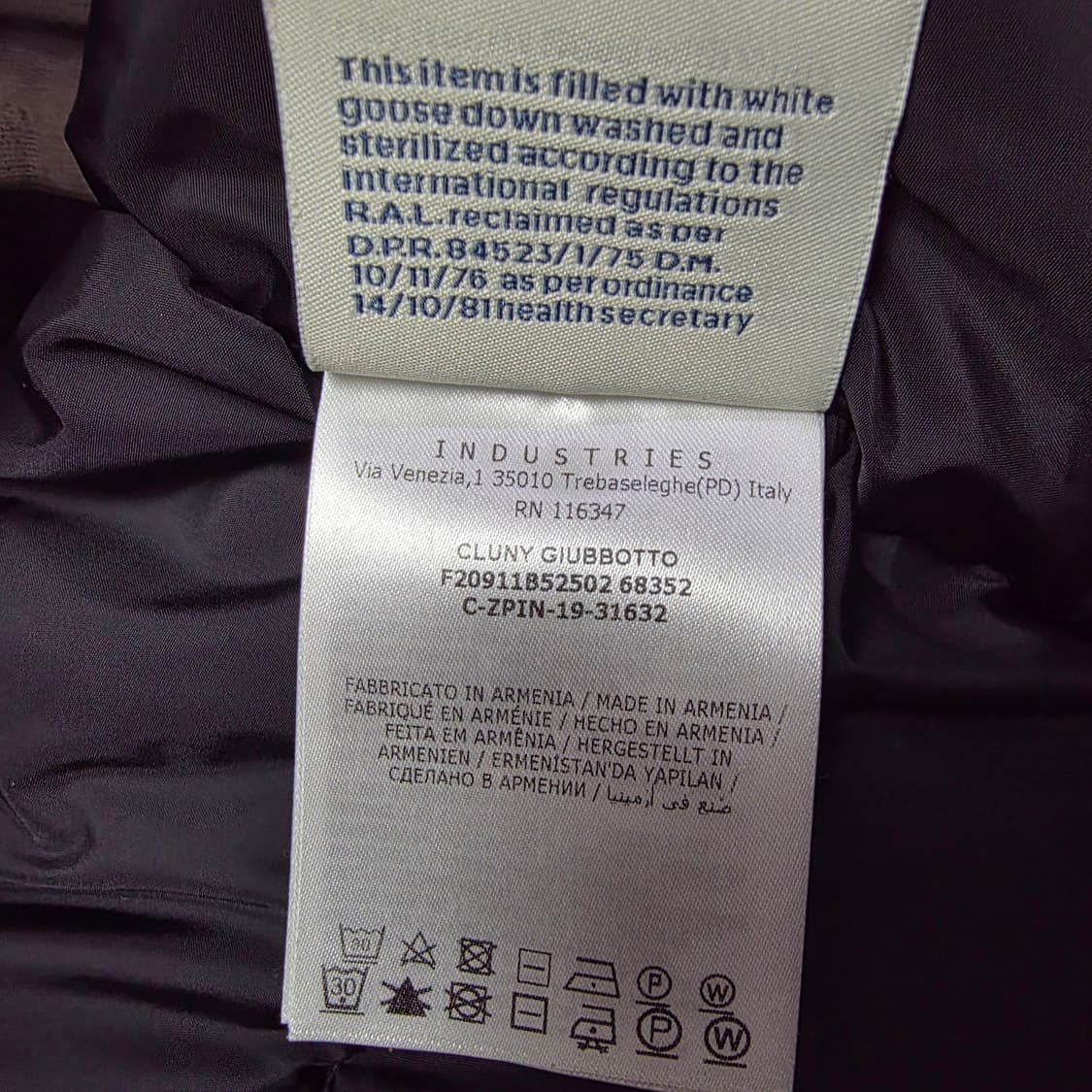 [클로젯][4]몽클레어 클루니 롱 다운 패딩 자켓 상품이미지8