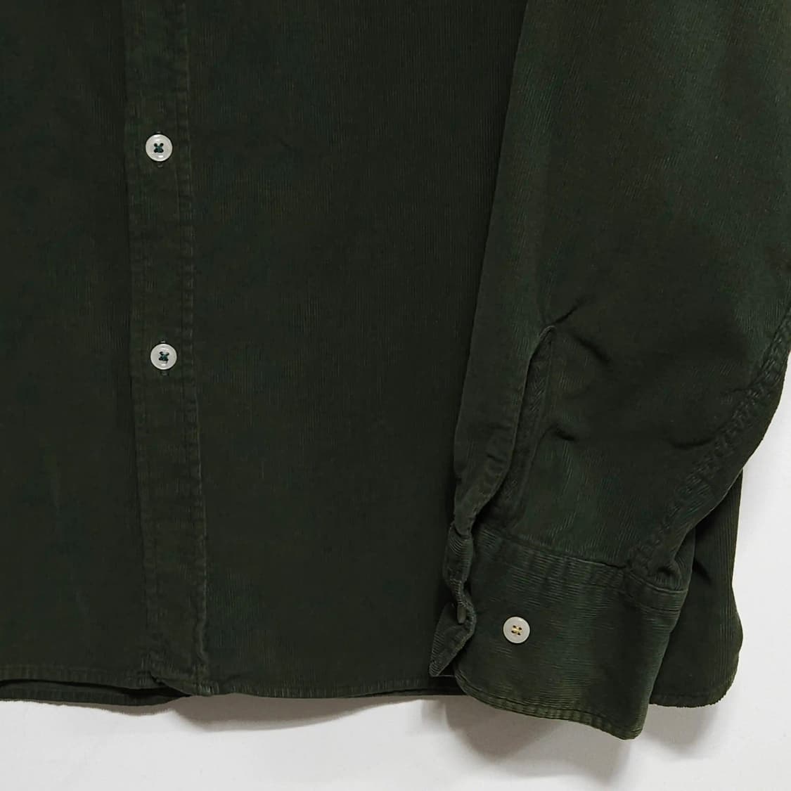 XL)Universal Works 유니버셜 웍스 코듀로이 셔츠 카키 상품이미지4