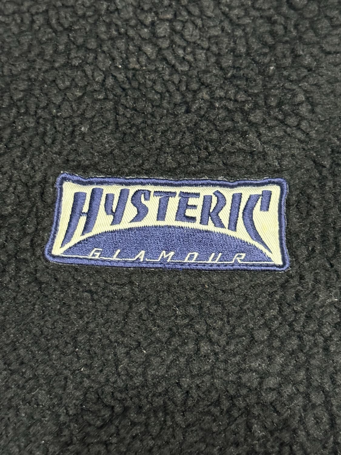 히스테릭 글래머 아카이브 아이코닉 로고 플리스 패딩 스타디움 바시티 자켓 상품이미지3