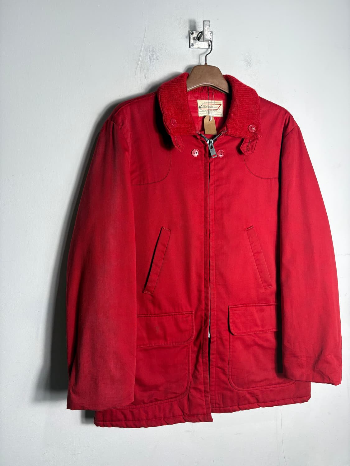 Sears ted  williams 시어스 60s 레드 헌팅자켓 상품이미지2