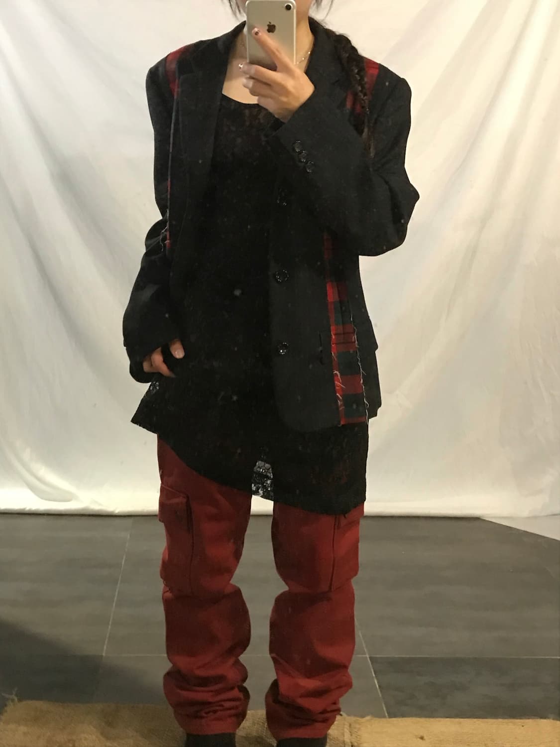 Beauty beast red pocket pants 상품이미지5