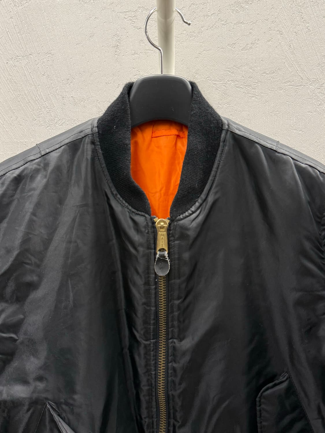 로스코 스트릿 양면 리버시블 마윈 블루종 항공자켓 M 상품이미지3