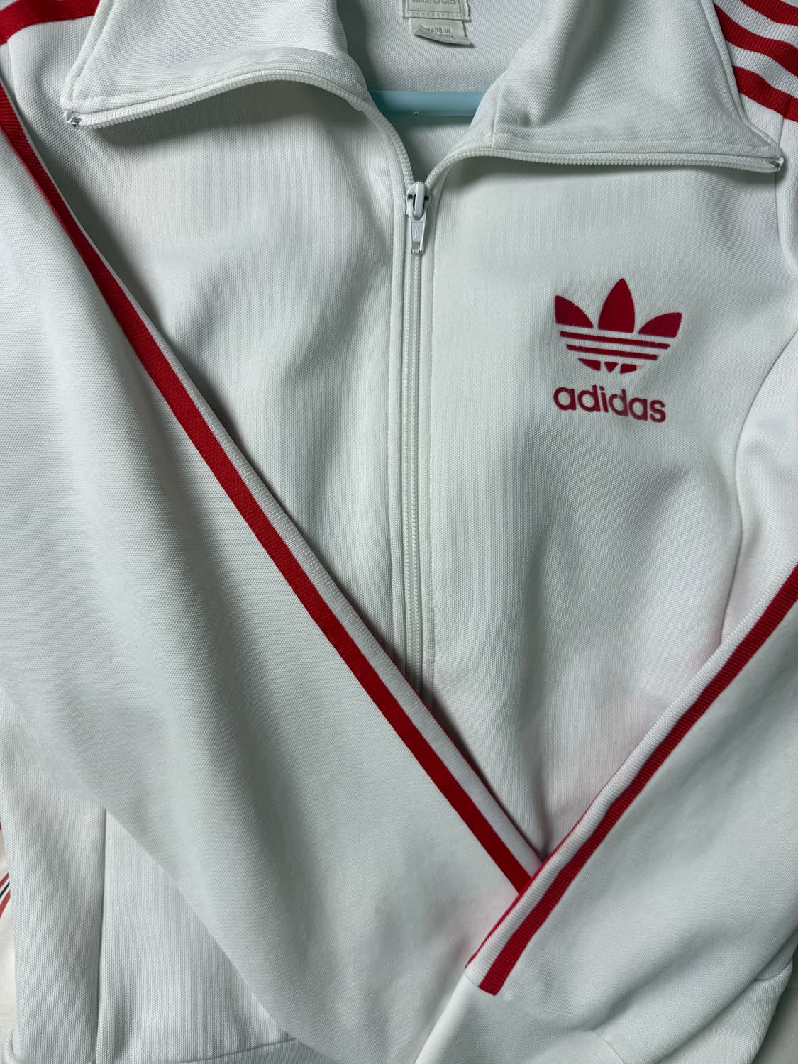 아디다스 올드스쿨 흰빨 져지 상품이미지1