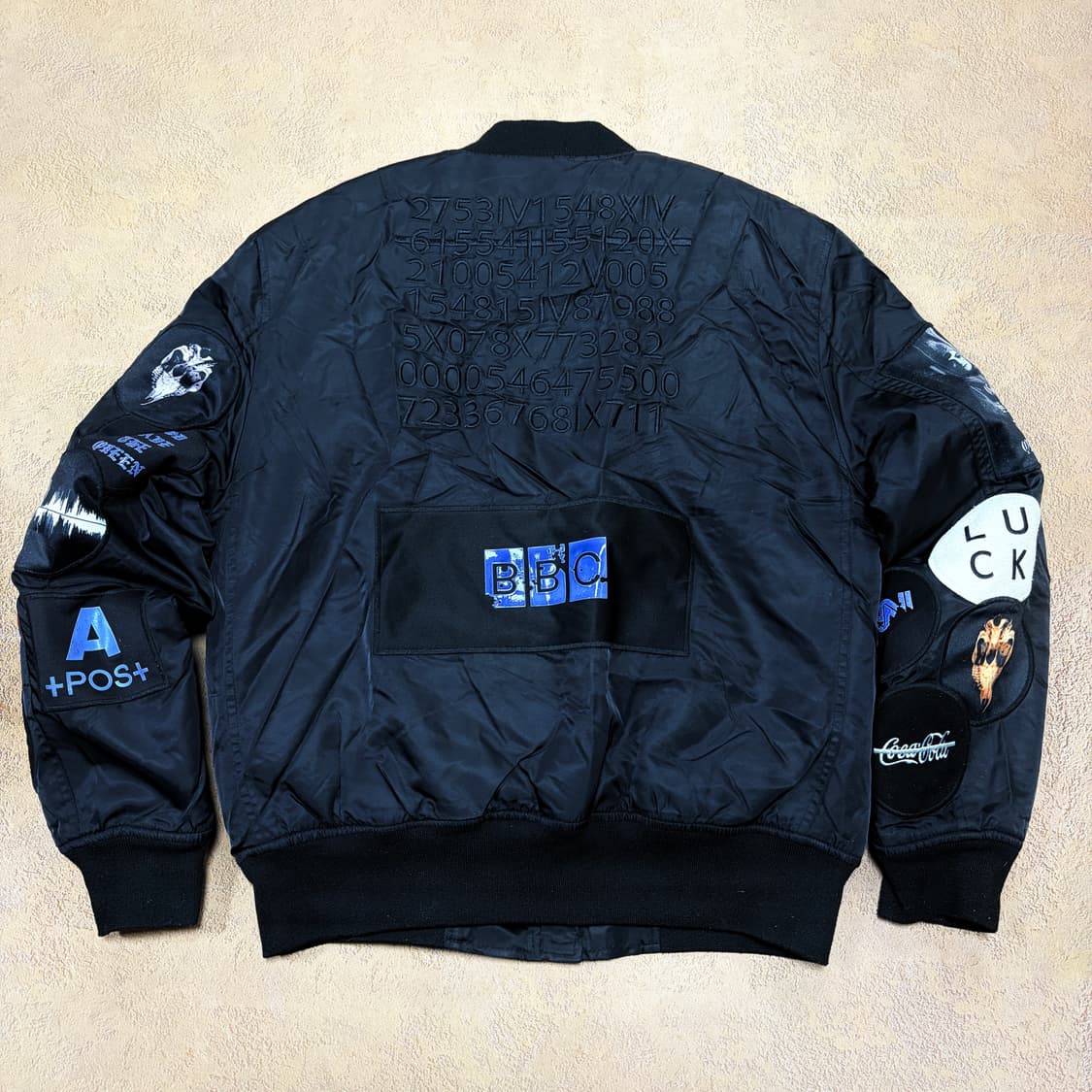 패치 포인트 MA-1 봄버 자켓(블랙색상) 상품이미지2