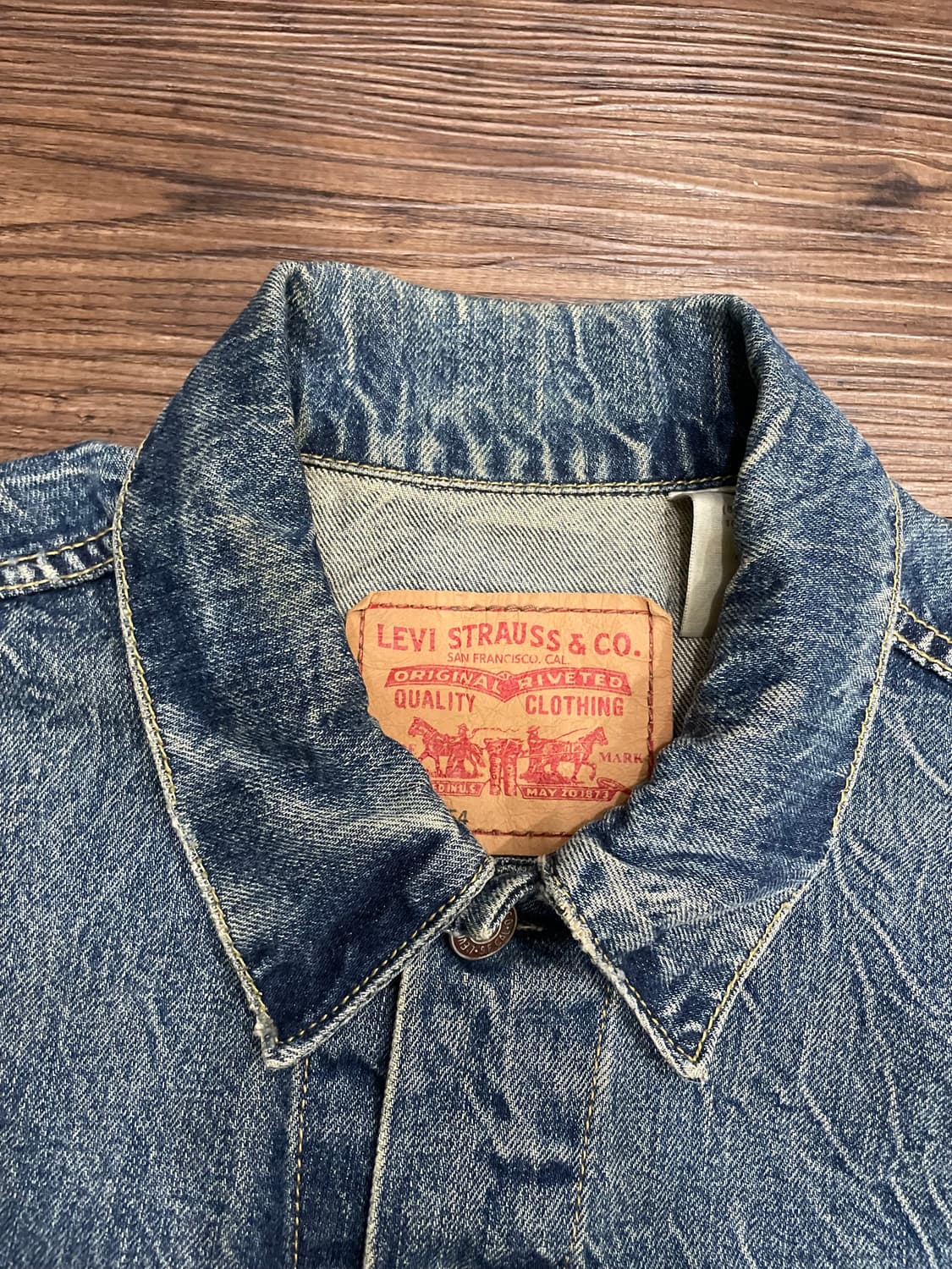 리바이스 1세대 트러커 데님 자켓 상품이미지8