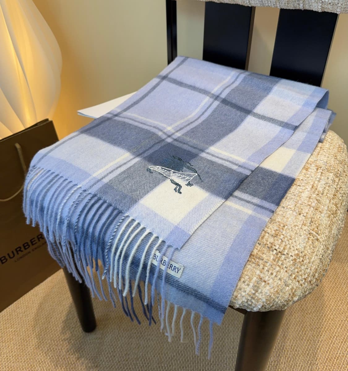 버버리 리버서블 스카프 100% 램스울
 상품이미지3