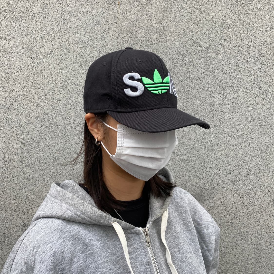 아디다스 'SWAG' 블랙 캡 상품이미지3