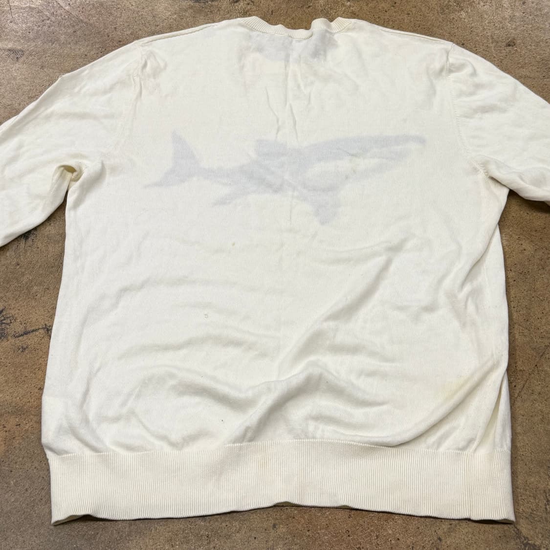 [정품] 몽클레어 상어 자수 니트 아이보리 b18 상품이미지4