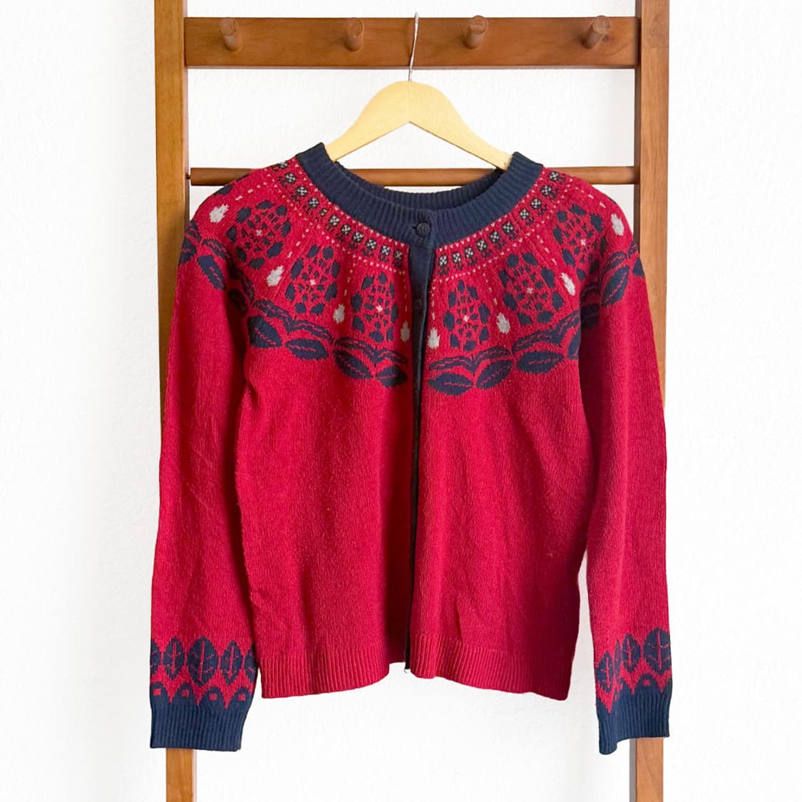 하나모요 뜨개 가디건 상품이미지1