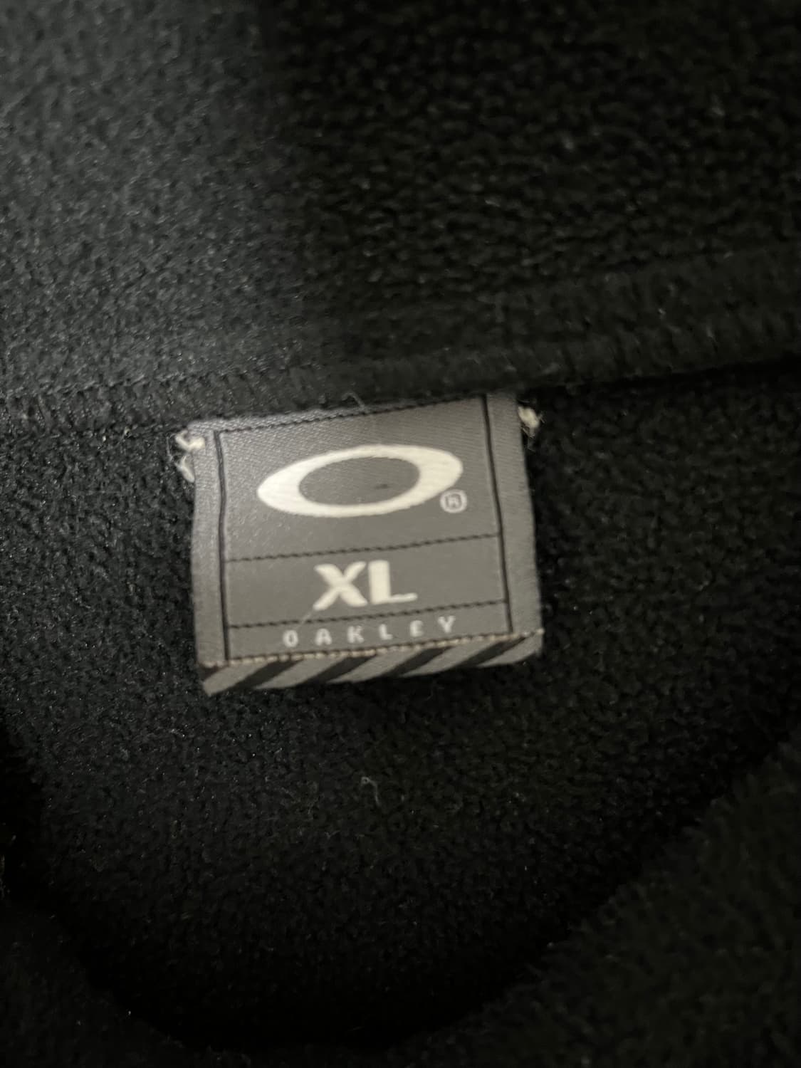 00s 오클리 아카이브 플리스 후리스 후드 블랙 상품이미지3