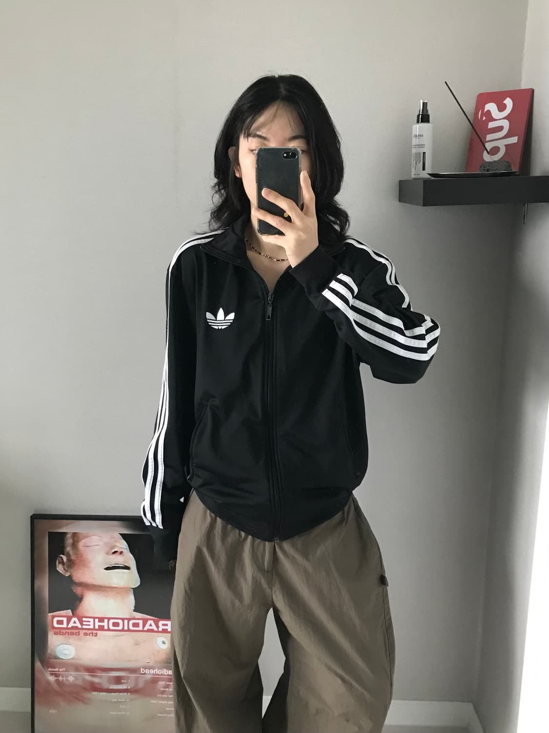 아디다스 파이어버드 블랙 트랙탑 져지 상품이미지1