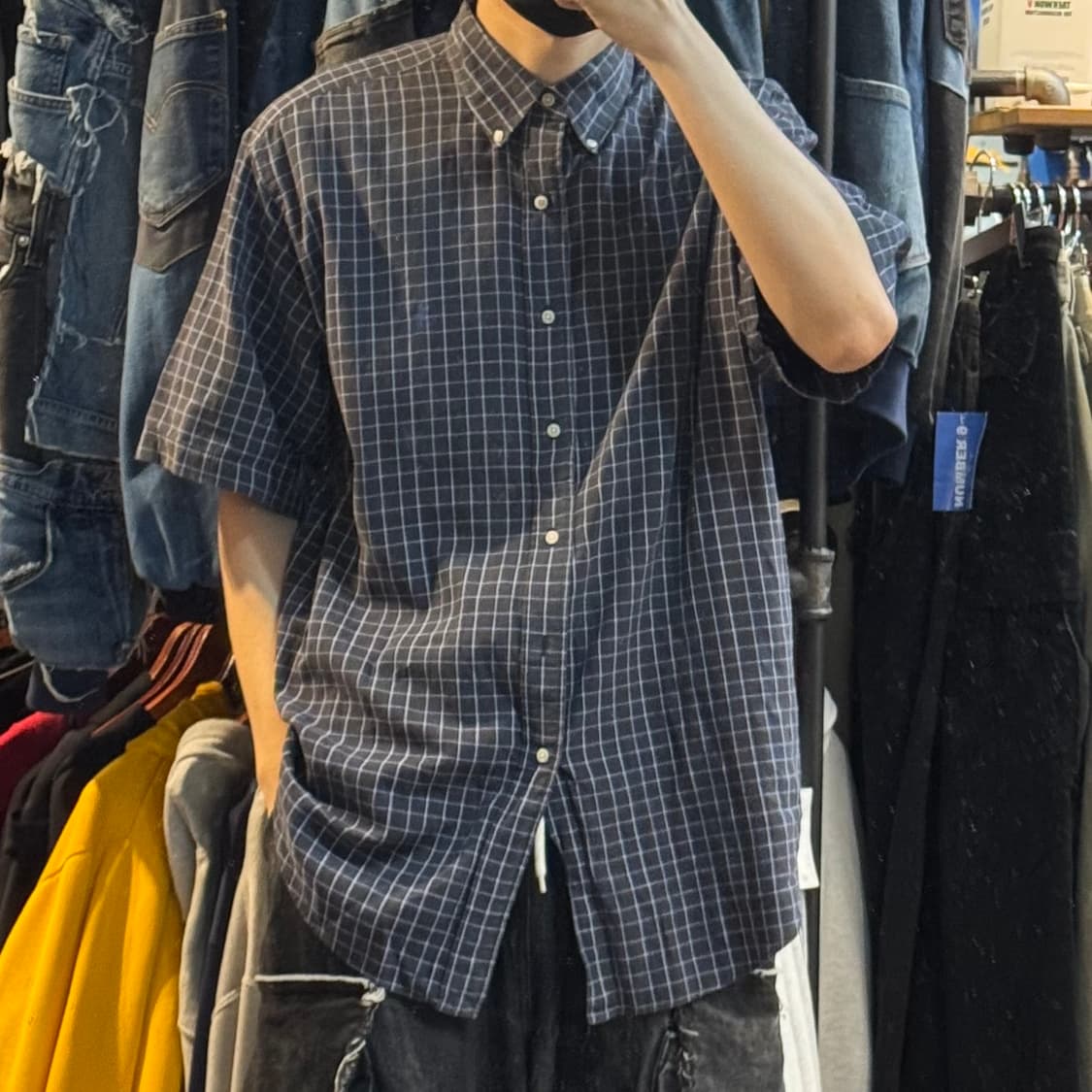 [No.9]Polo 폴로 체크 반팔셔츠 상품이미지3