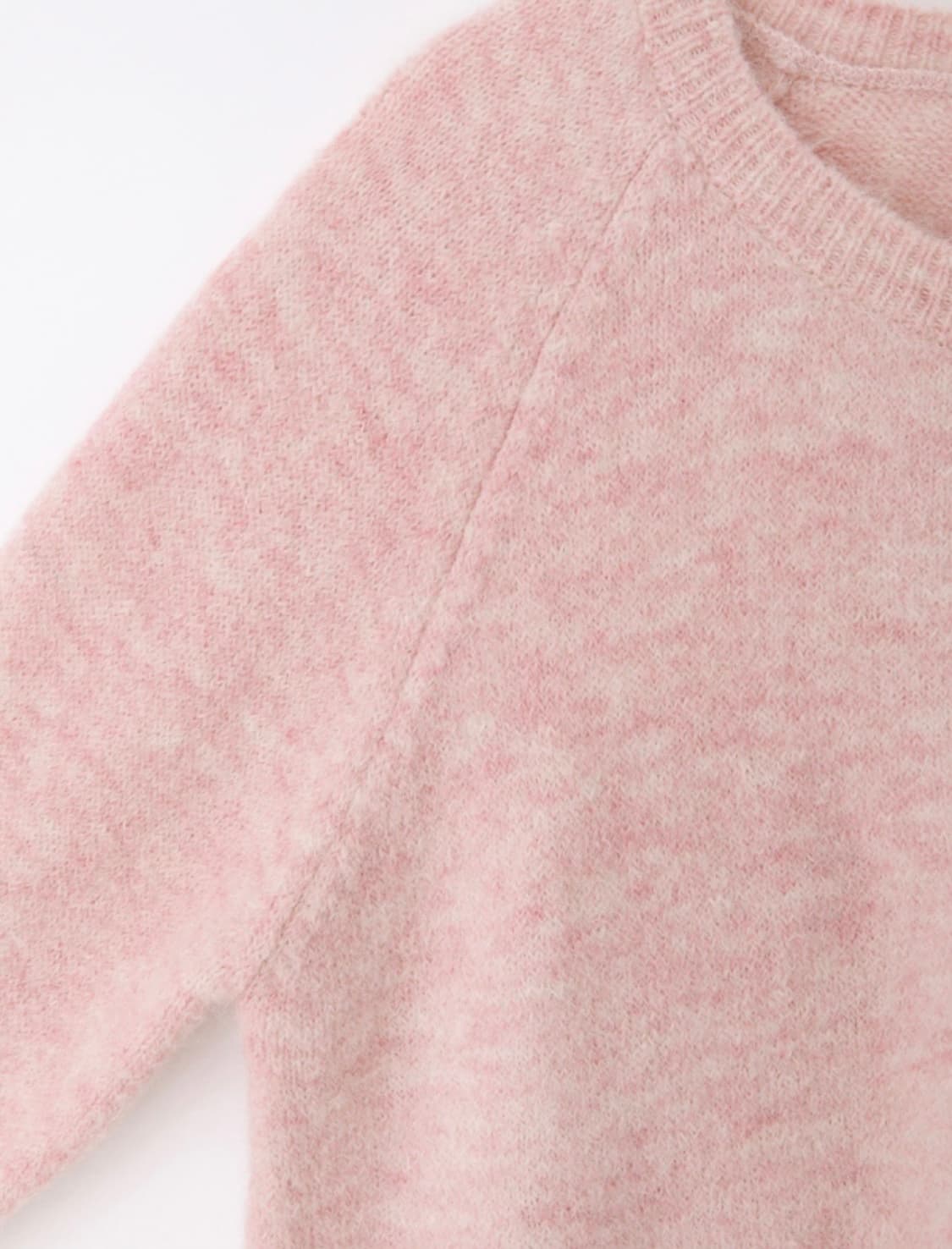 [위드아웃썸머] essential logo cardigan_pink 상품이미지3