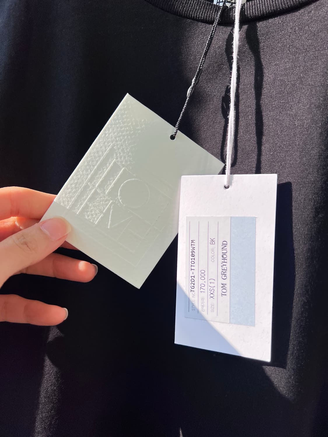 (새상품) toteme 토템 오버핏 반팔 티셔츠 상품이미지3