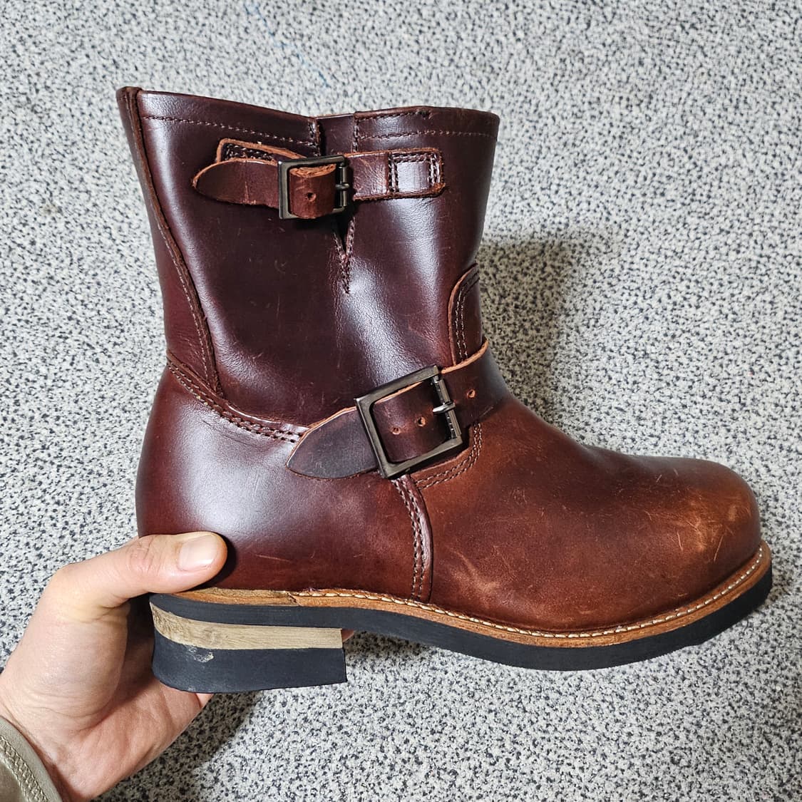 [260] 호킨스 Hawkins 엔지니어부츠 브라운 신품 상품이미지4