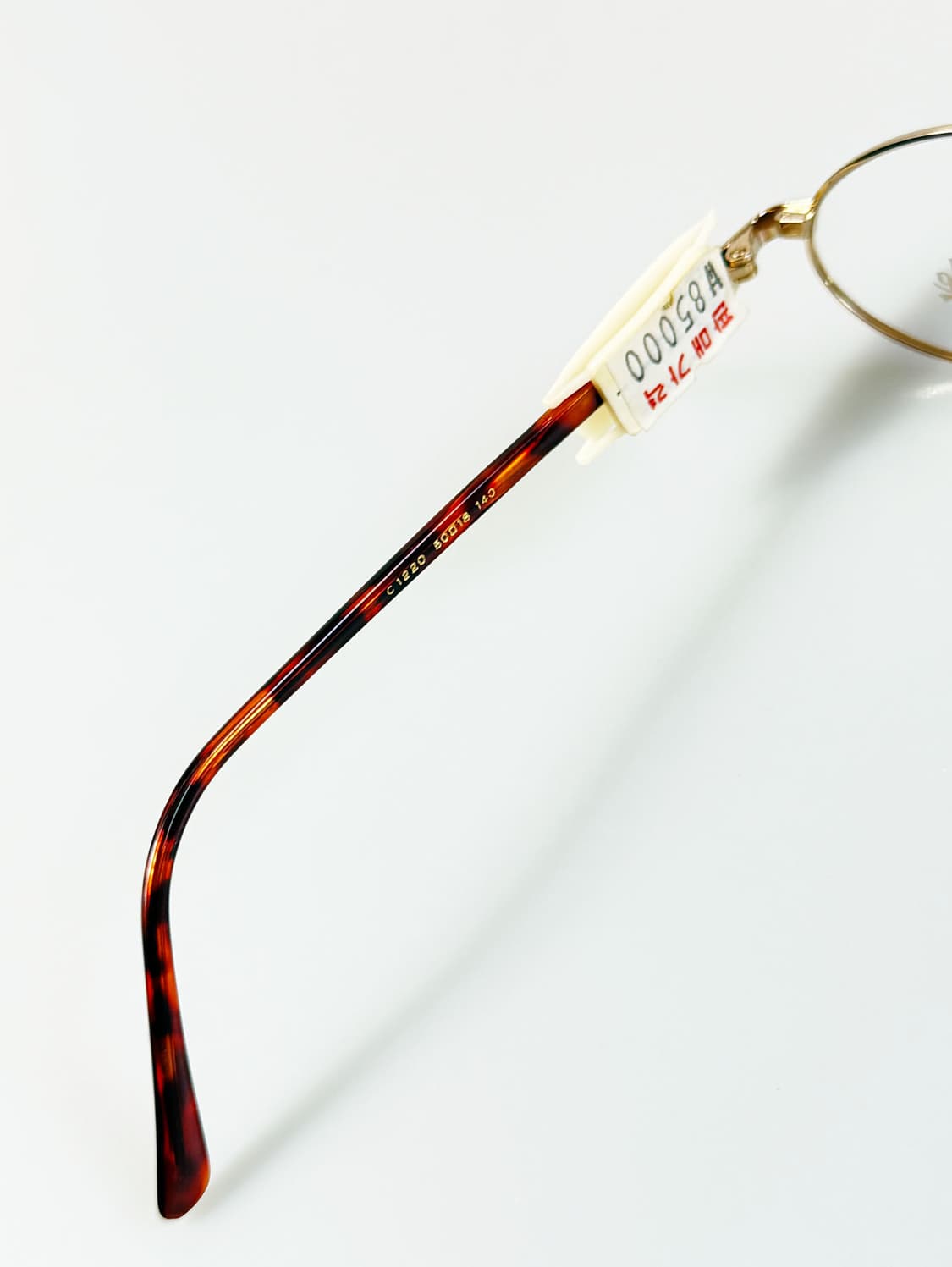 90s Cantabile 골드 슬림 오벌 프레임 빈티지 안경 상품이미지7