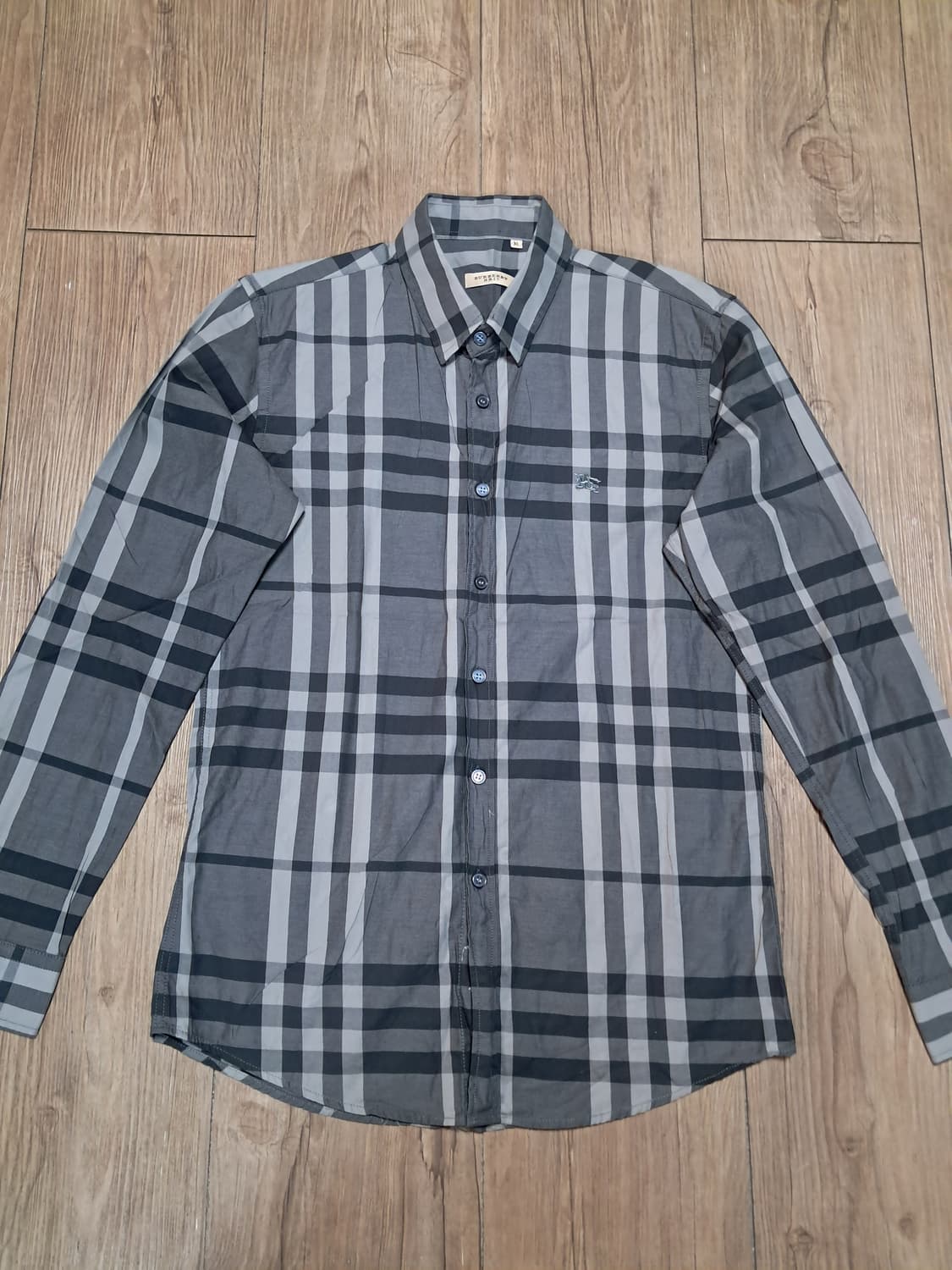 버버리 체크셔츠 XL 상품이미지2