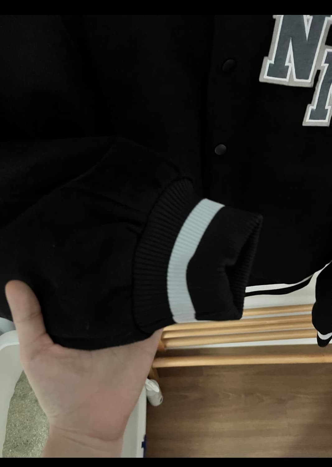 노매뉴얼 바시티 자켓 M 상품이미지6