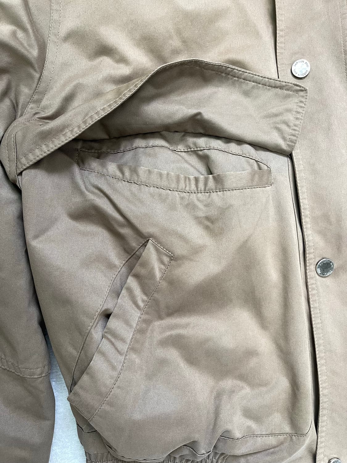 London Fog Hooded Bomber Jacket XL 상품이미지5