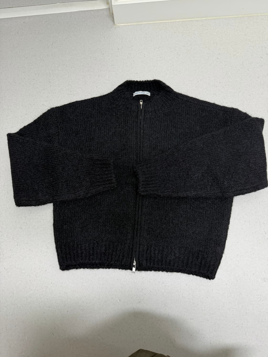 로우클래식 ALPACA ZIP-UP CARDIGAN 상품이미지4