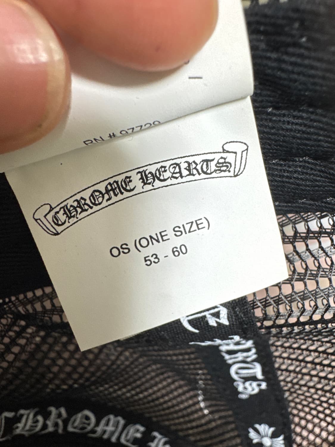 크롬하츠 세메터리 레더패치 모자 상품이미지4