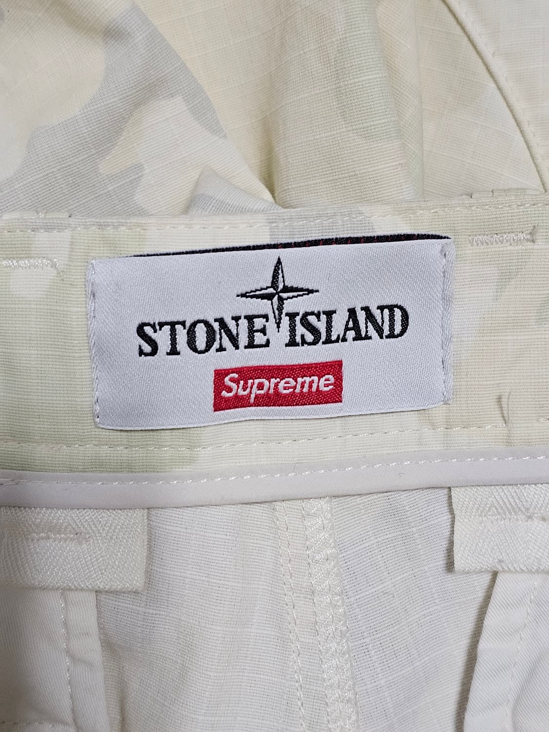 슈프림 x 스톤 아일랜드 리액티브 아이스 카모 립스탑 카고 팬츠 상품이미지5