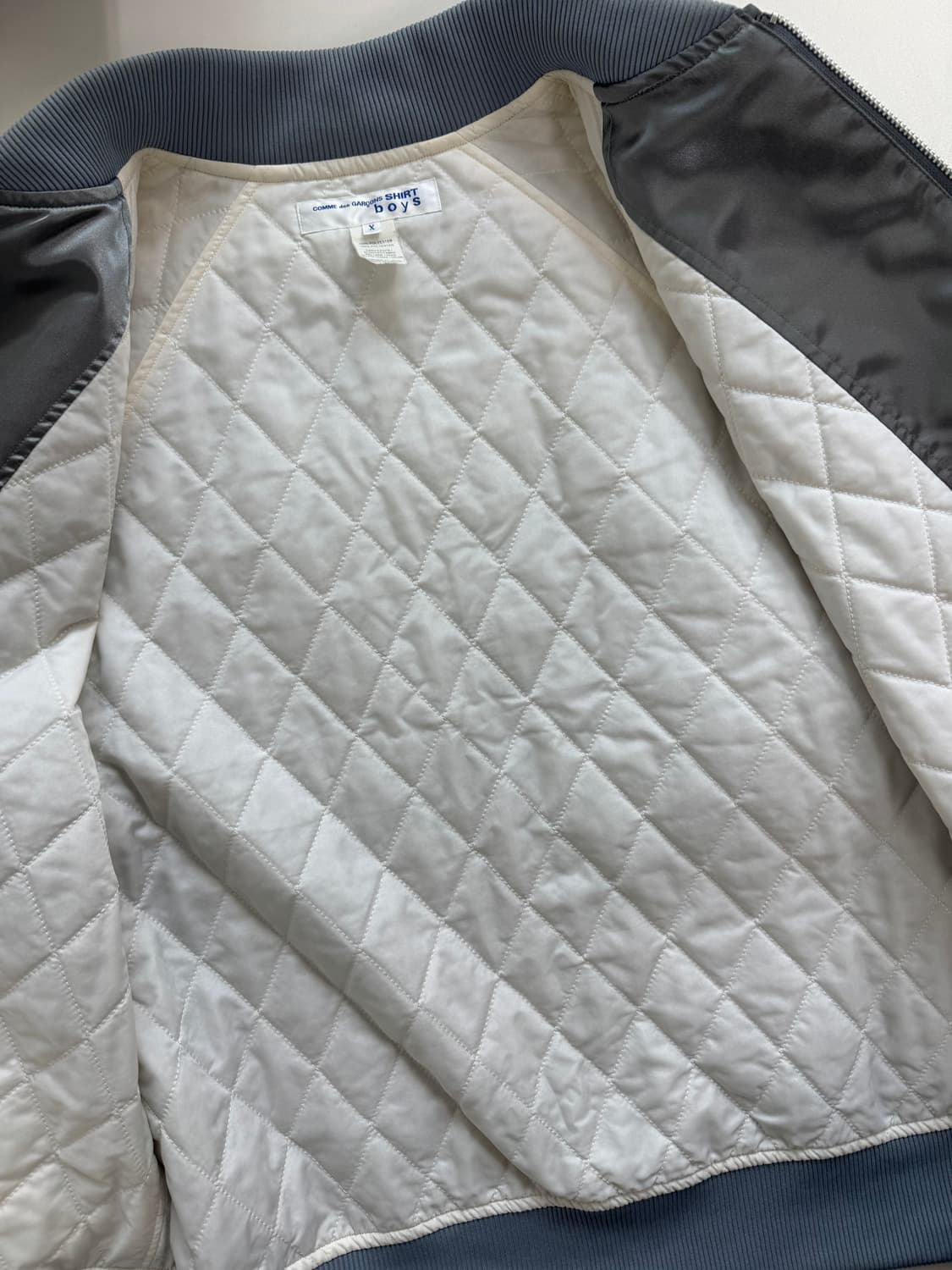 꼼데가르송 셔츠 보이즈 스카잔 XL 상품이미지8