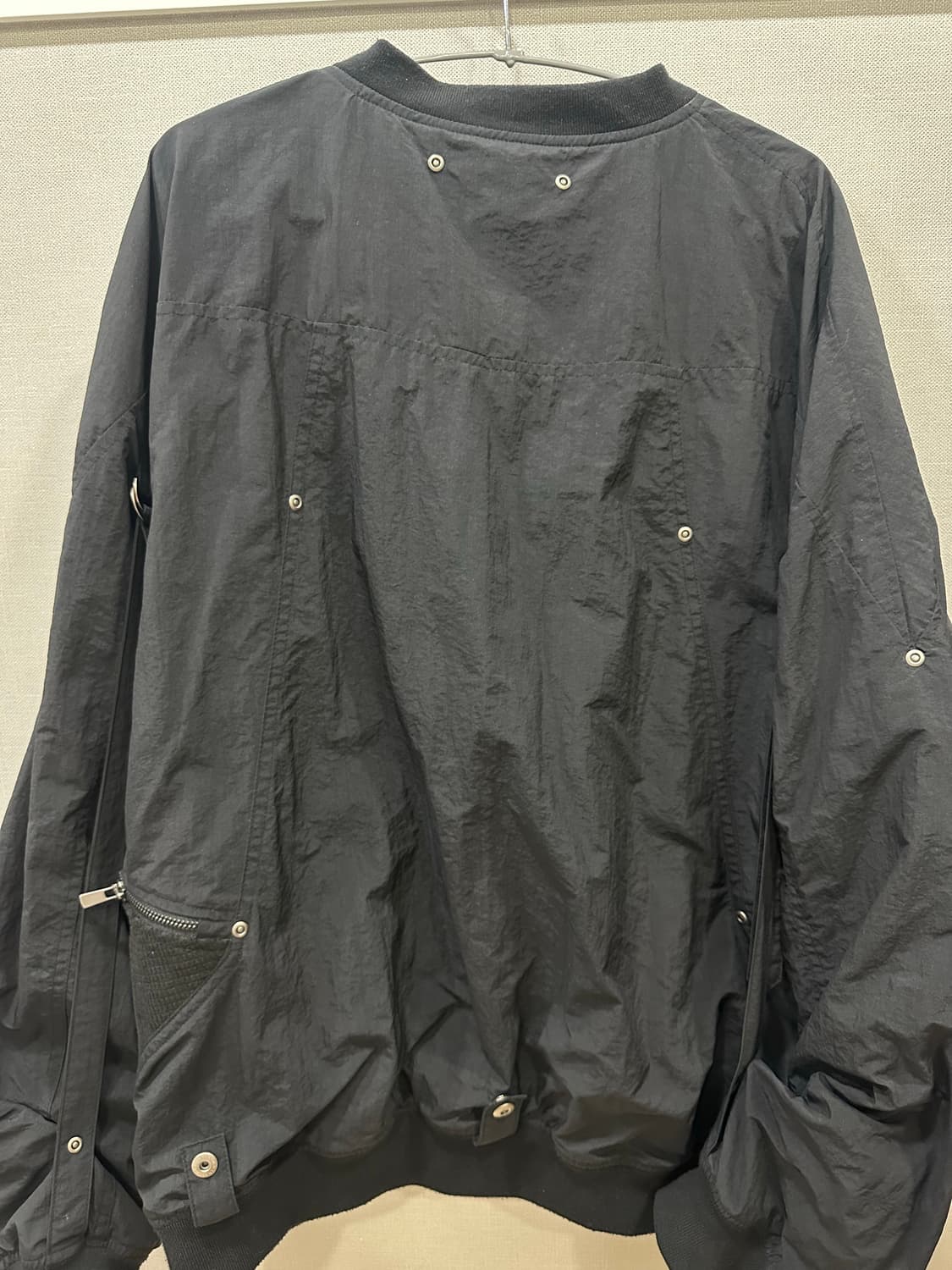 코드 CORD 멀티 펑셔널 짚 풀오버 자켓_BK M size 상품이미지6