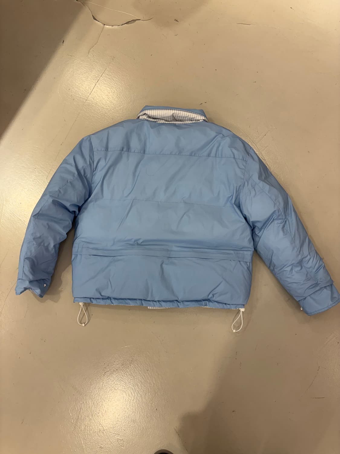 [S] SSSTUFFF 리버시블 셔츠 푸퍼 패딩 상품이미지2