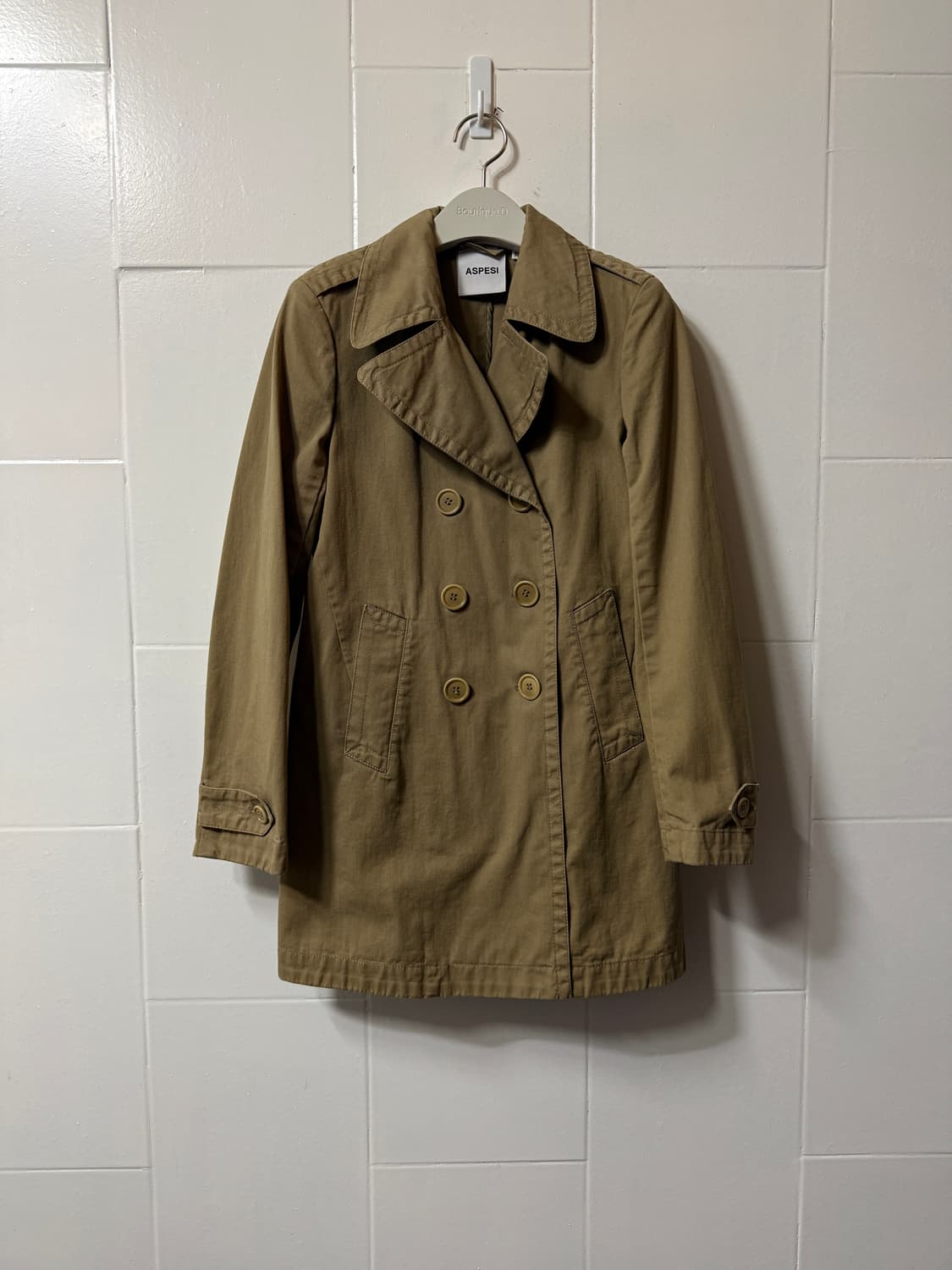 아스페시 트렌치코트 상품이미지1