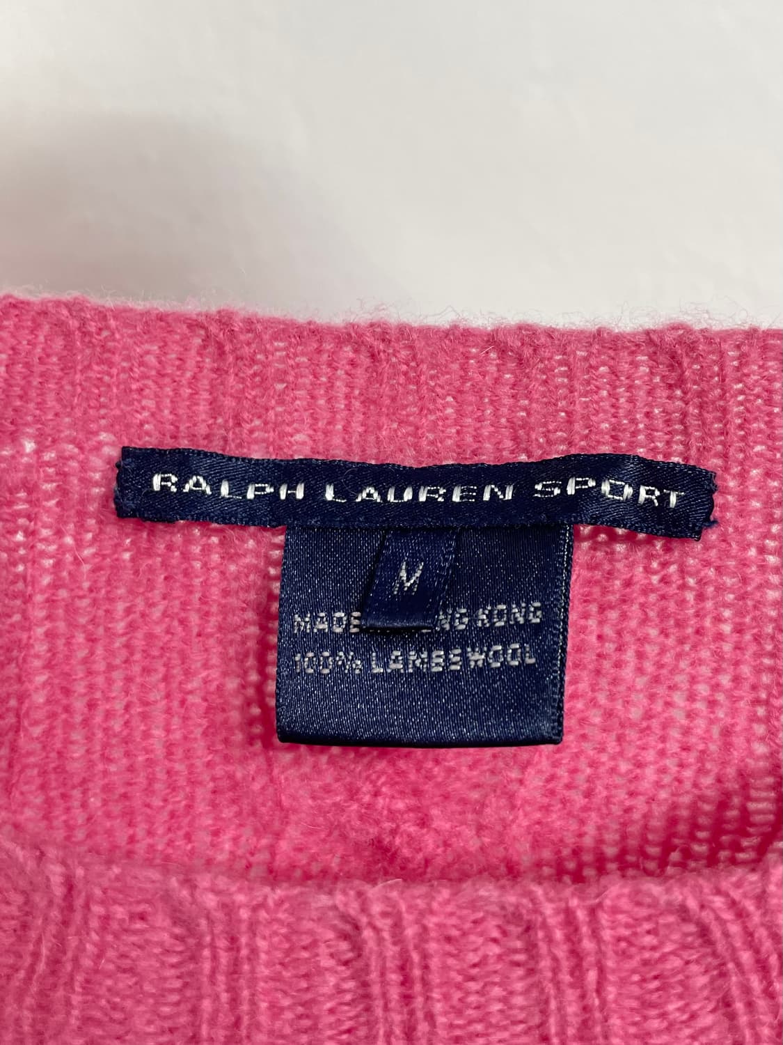 폴로 랄프로렌 우먼스 케이블 니트 (on.537) 상품이미지5