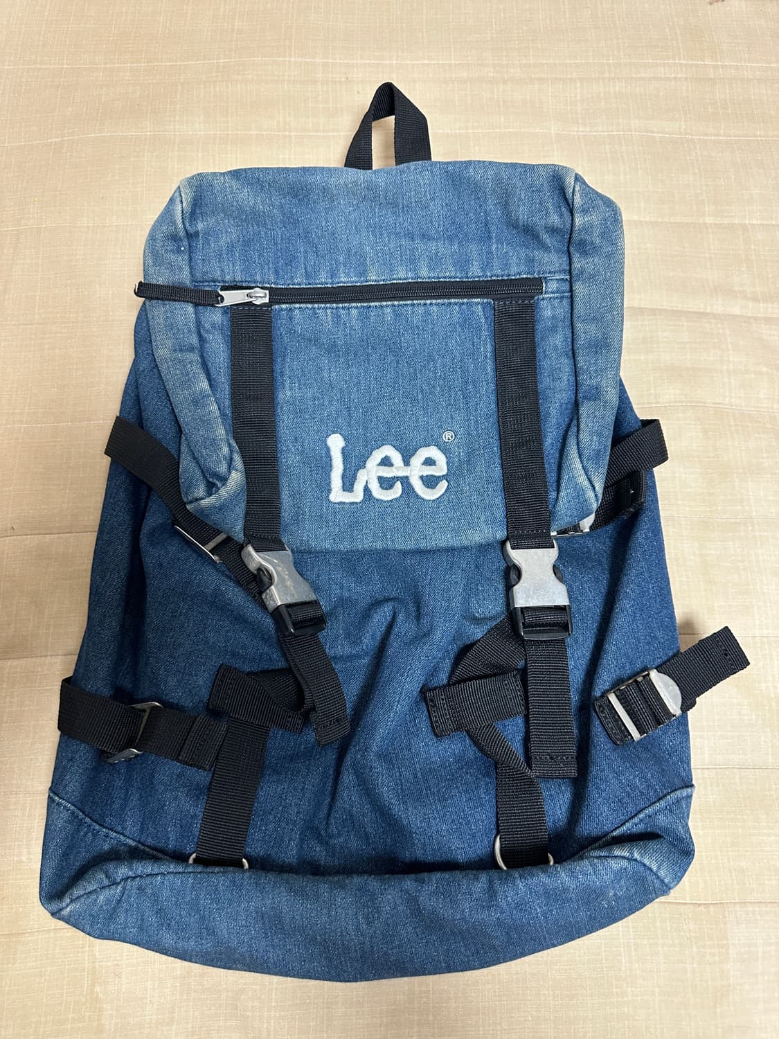 리 lee 빈티지 데님 백팩 가방 상품이미지1