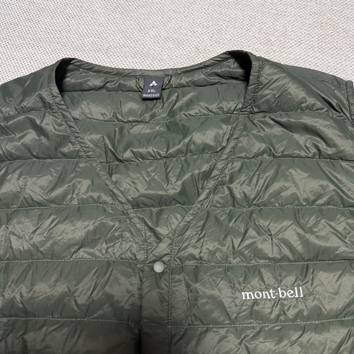 몽벨 EX800 수페리어 경량 패딩조끼 상품이미지2