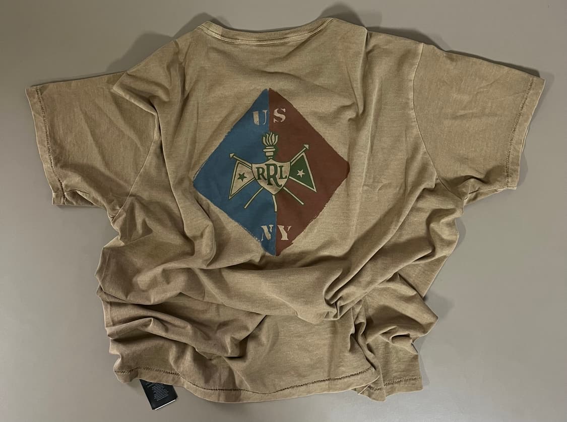 RRL 기먼트다이 티셔츠 상품이미지2