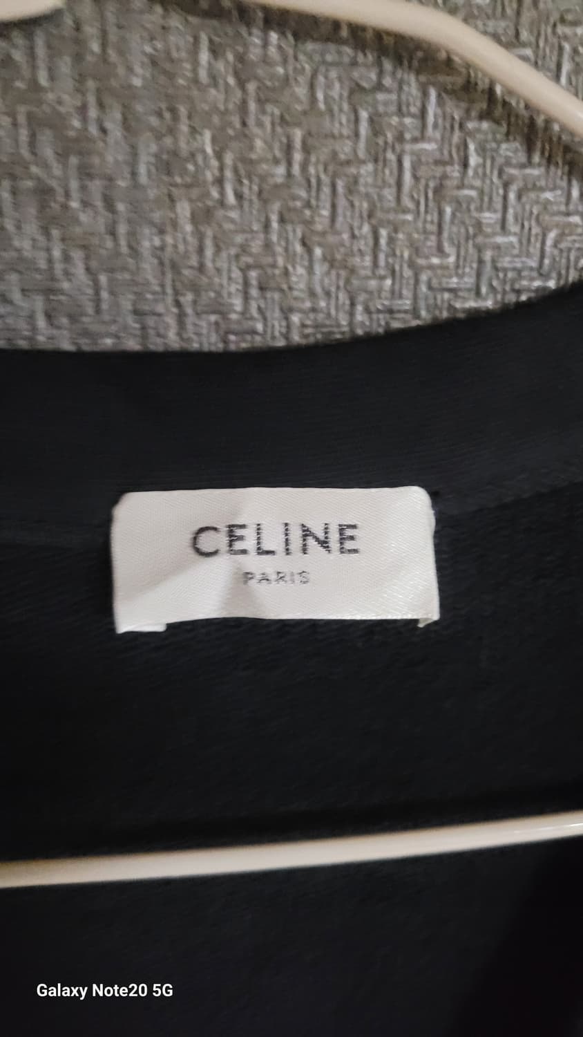 셀린느 백로고. 코튼 가디건 상품이미지3