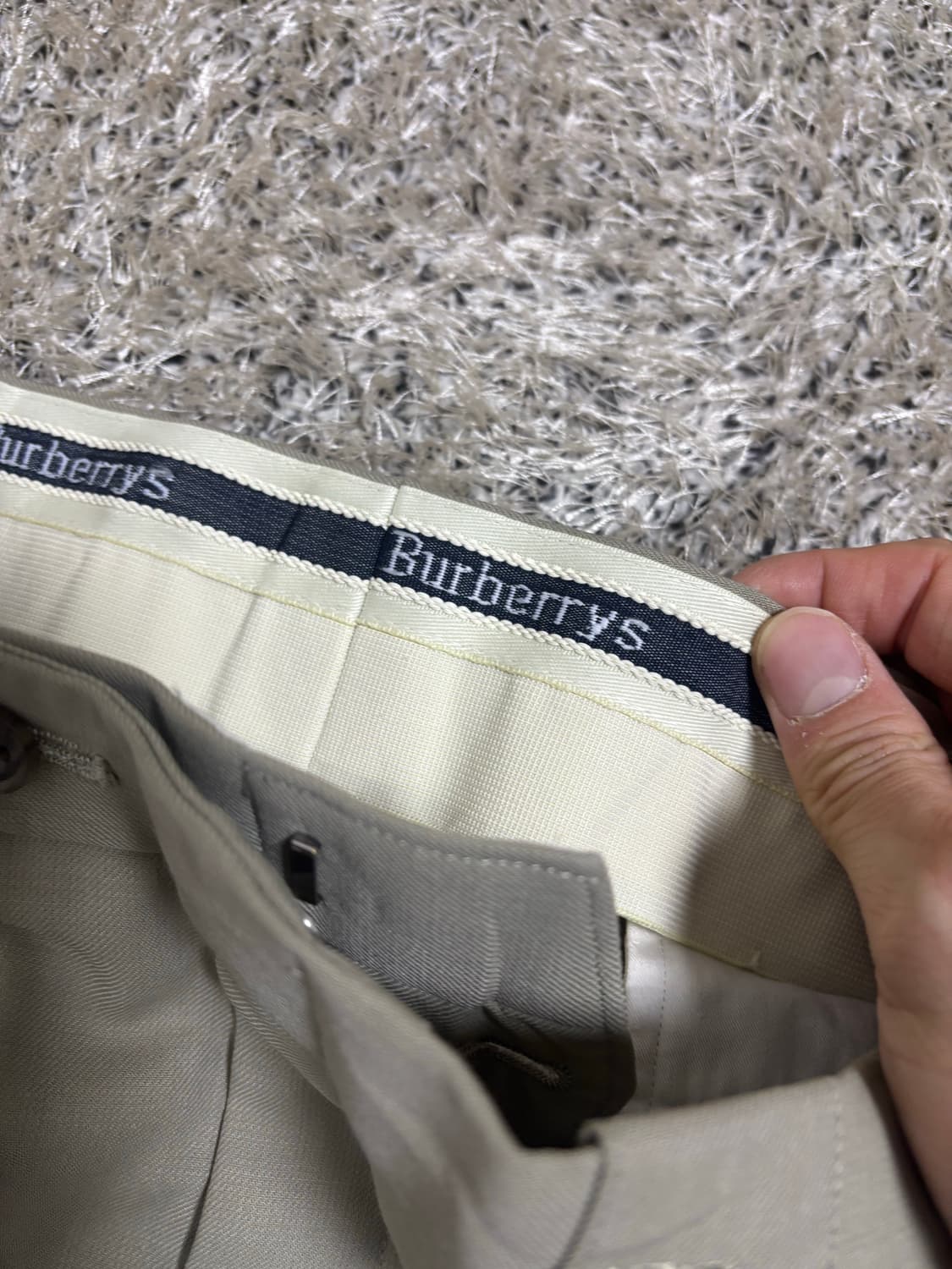 일본판 버버리 슬랙스 사이즈 34 상품이미지4