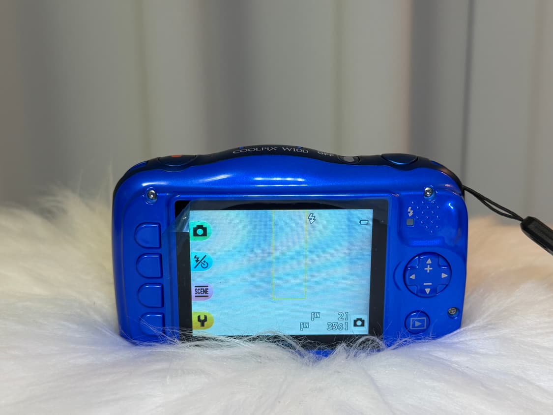 💧방수카메라) 니콘 쿨픽스 W100 파랑 💙 상품이미지6