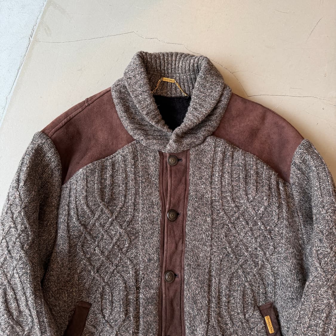 크리스챤 디올 케이블 니트 자켓 상품이미지3