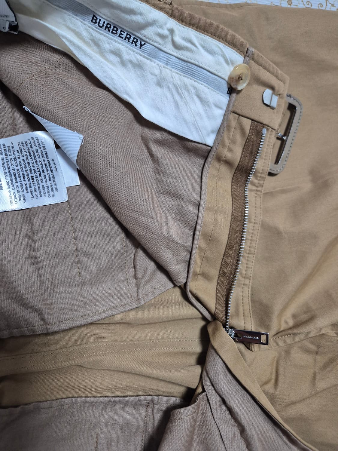 버버리 면바지/50 상품이미지5