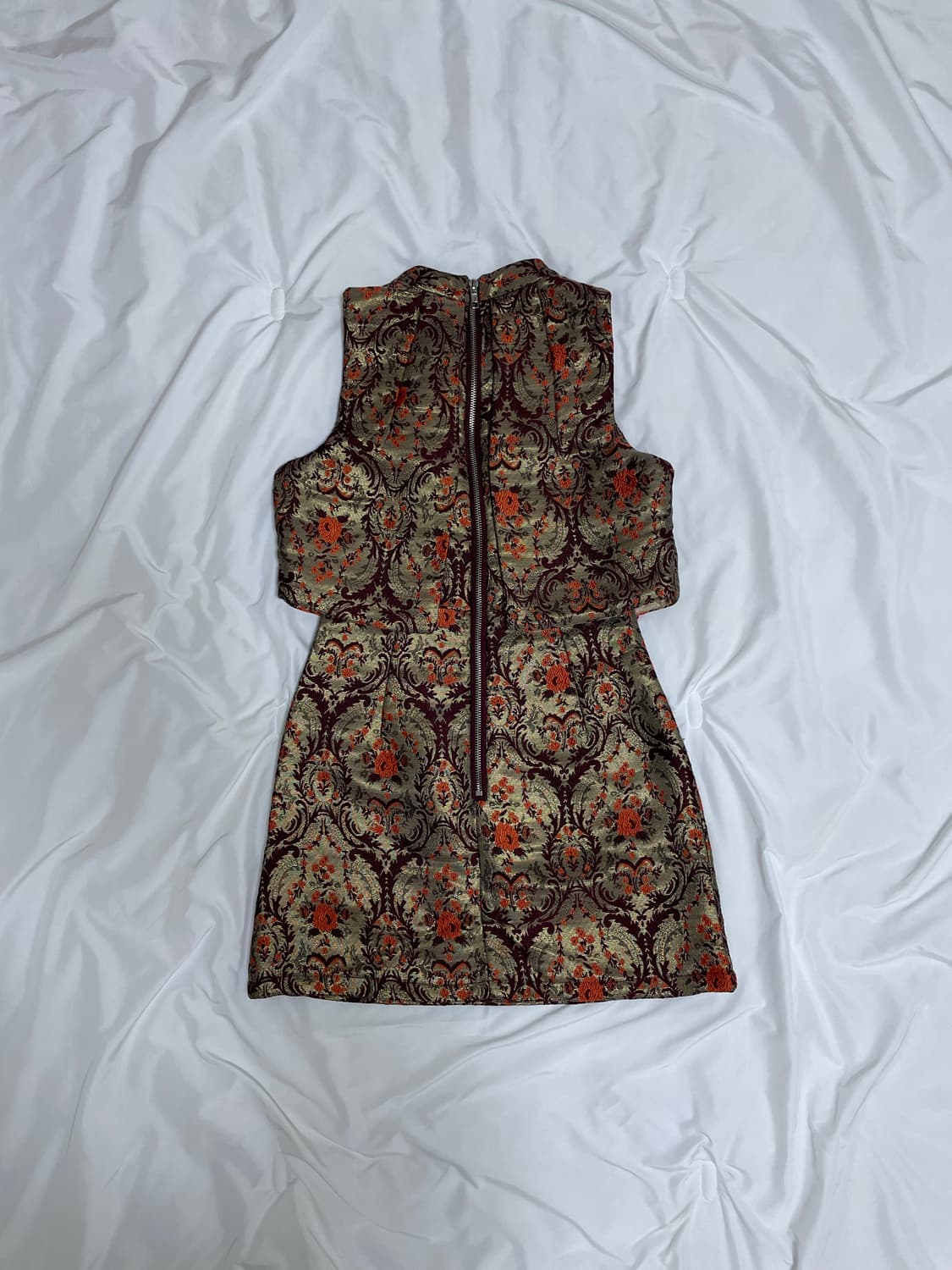 Lavish Alice gold baroque brocade dress 상품이미지6