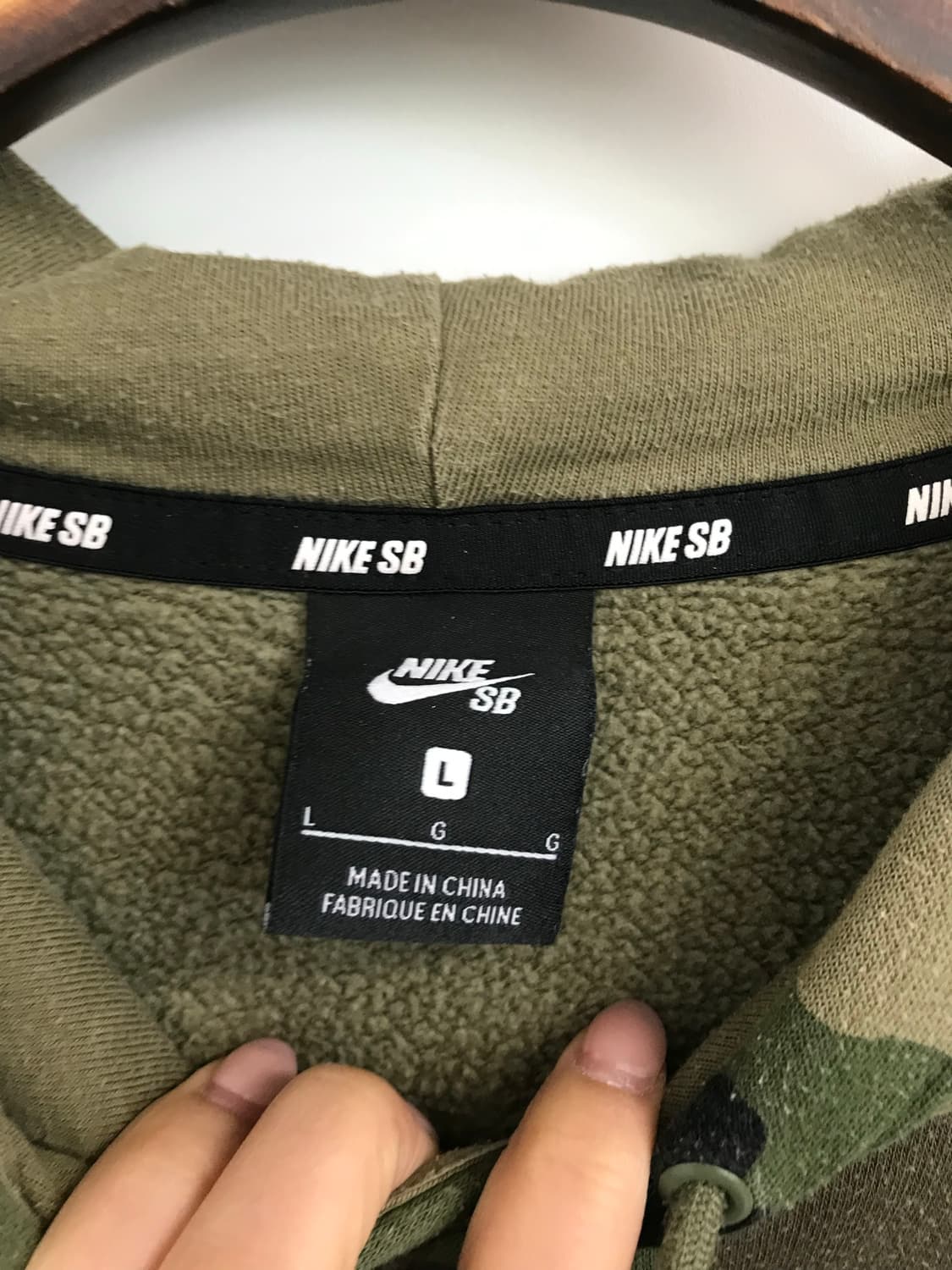 나이키 sb 카모 후드티 상품이미지8