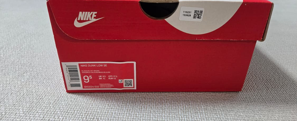 나이키 덩크 로우 블랙브라운 275사이즈  상품이미지7