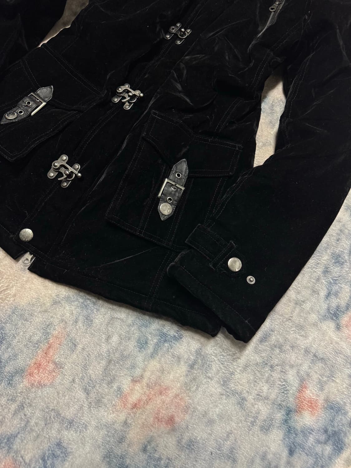 In the attic 00s velour trimming fur fir 상품이미지6