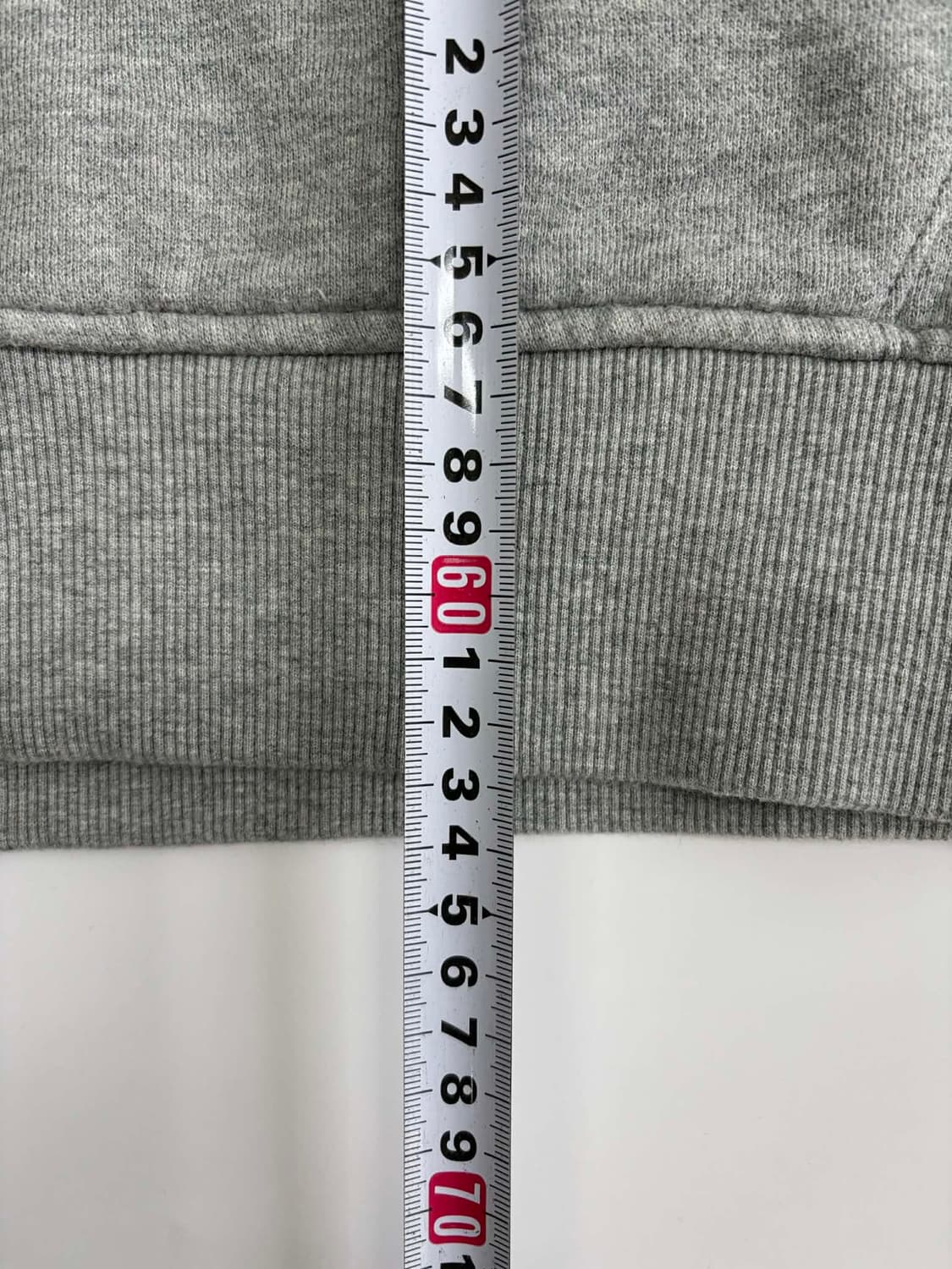 타미힐피거 아치로고 그레이 스웻 후드집업 희귀져지(S) 상품이미지6