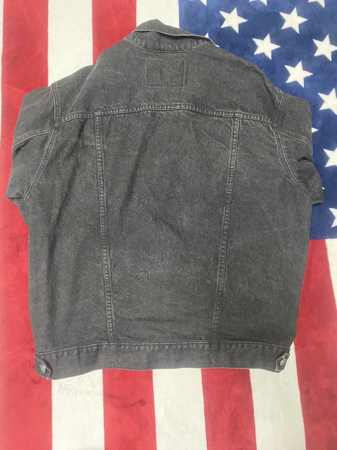 USA G&H 데님 자켓 블랙 청자켓 상품이미지6