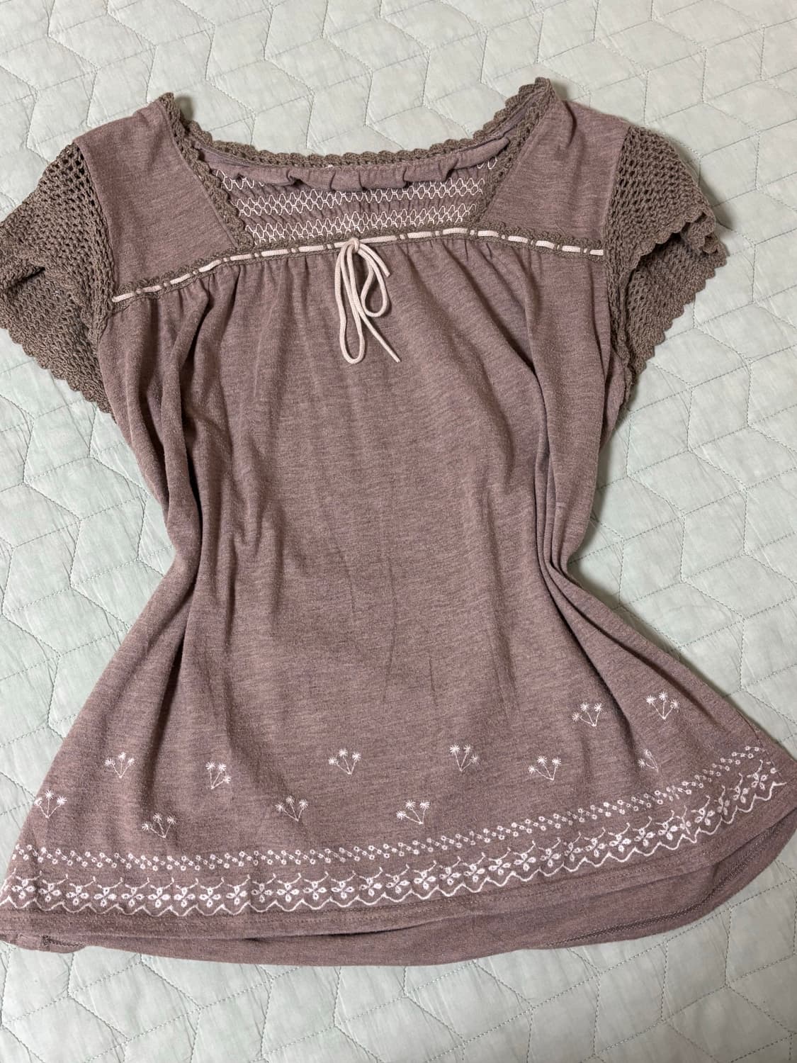 라떼색감 모리걸 모리룩 모리걸룩 롱스커트 세트 상품이미지4